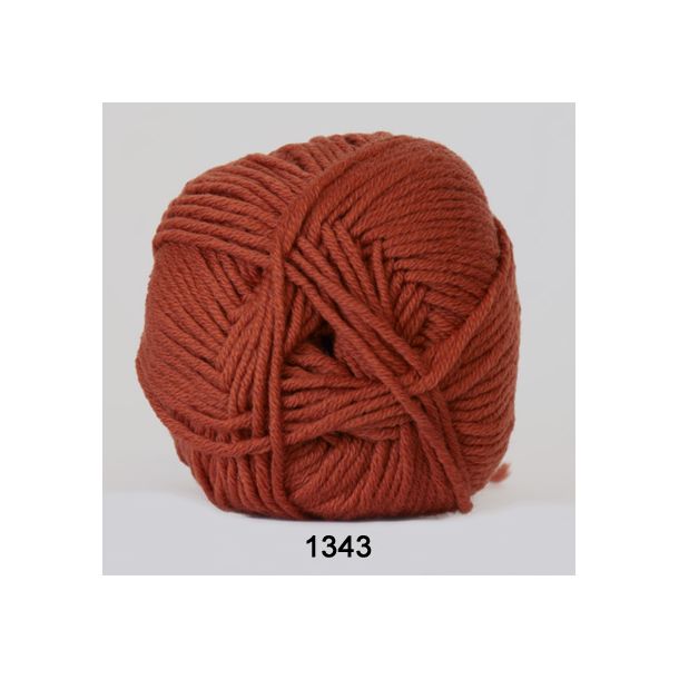 Hjertegarn - Merino Cotton 1343 Rust