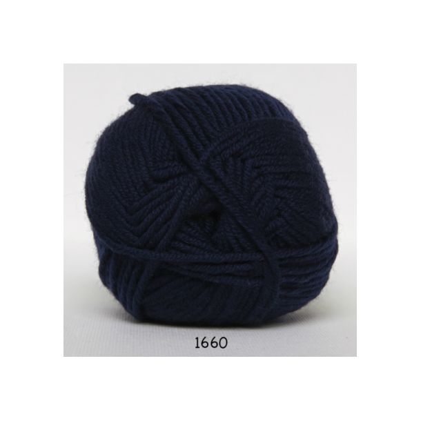 Hjertegarn - Merino Cotton 1660 Marinebl&aring;