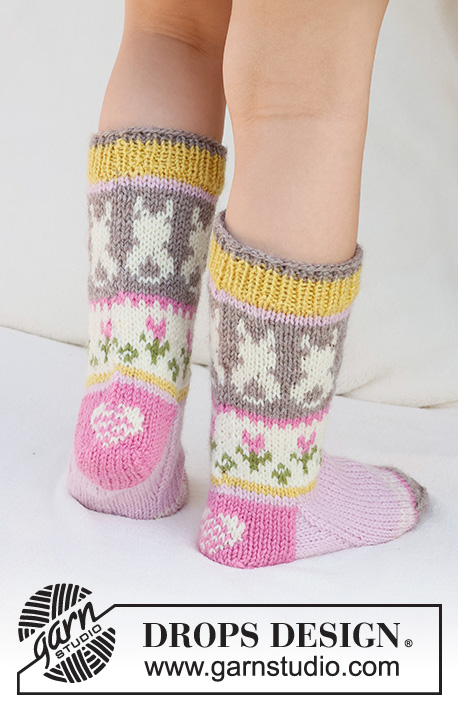 Strikkekit - Dancing Bunny Socks