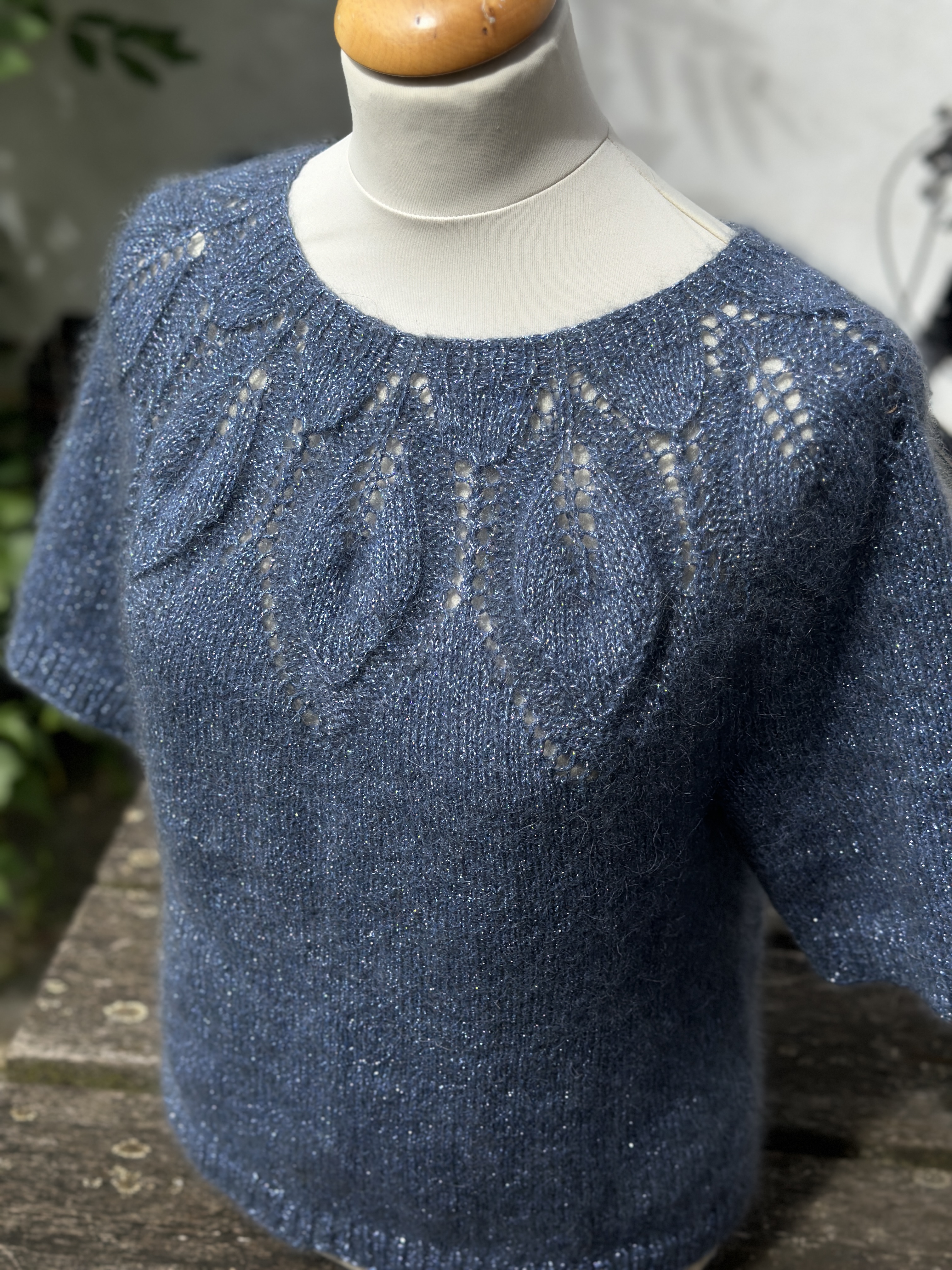 Garnpakke til Sommer Dahlia - glimmer udgaven - UDEN OPSKIFT