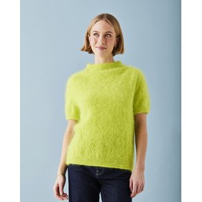 Strikkekit - T-shirt med sadelskulder