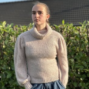 Strikkekit - Falling Water Sweater - Flora og Kidsilk