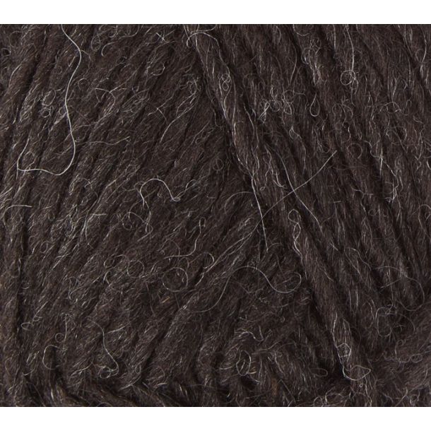 Alafoss Lopi fra Istex 0052 Sortbrun / Black sheep heather