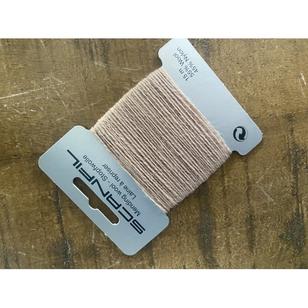 Stoppegarn - Uld - Scanfil 108 M&oslash;rk Beige