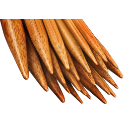 Chiaogoo - Spin bambus pindespidser - 13 cm