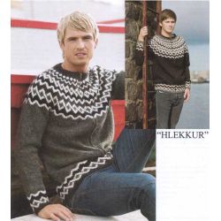 Hlekkur - Strikkeopskrift slges kun sammen med garn