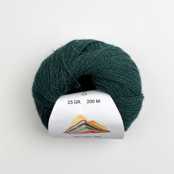 Baby Alpaca 100% - 25 g - Smuksak 1016 - Emerald