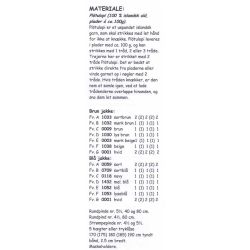 Land - Strikkeopskrift slges kun sammen med garn