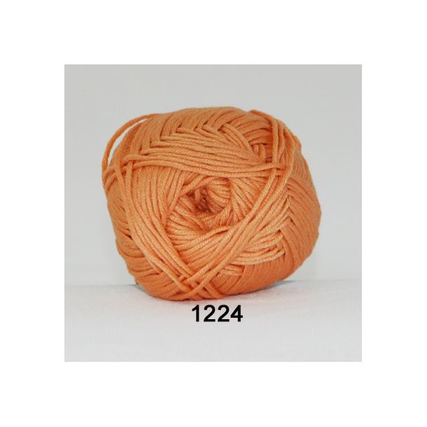 Hjertegarn - Blend bamboo  1224 Appelsin