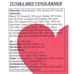 Tunika med vingermer