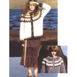 23-1 og 4 - Strikkeopskrift slges kun sammen med garn