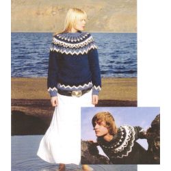 23-6-&amp; 7 - Strikkeopskrift slges kun sammen med garn