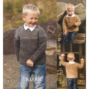 Kjarr - Strikkeopskrift slges kun sammen med garn