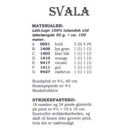 Maria - Strikkeopskrift slges kun sammen med garn