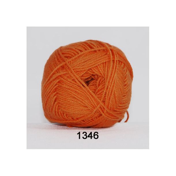 Hjertegarn - Lana Cotton 1346 Appelsin