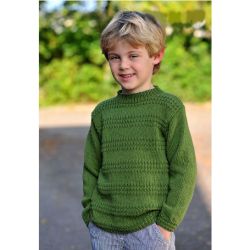 Sweater med ribmnster