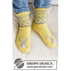 Strikkekit - Bunny Hide  Str 35/37  38/40