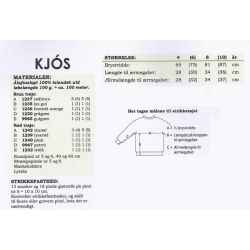 Kjs - Strikkeopskrift slges kun sammen med garn