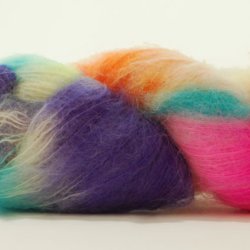 Hjertegarn - Kid Mohair Hand-dyed