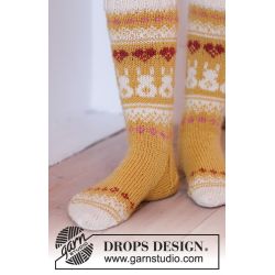 Strikkekit - Bunny Love Str 41/43 - 44/46