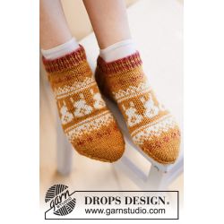 Strikkekit - Bunny Steps  Str 38/40 - 41/43 - 44/46