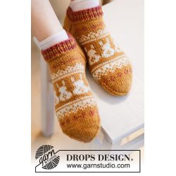 Strikkekit - Bunny Steps  Str 38/40 - 41/43 - 44/46