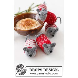 Strikkekit - Christmas Mice