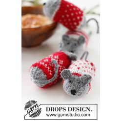 Strikkekit - Christmas Mice