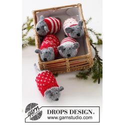 Strikkekit - Christmas Mice
