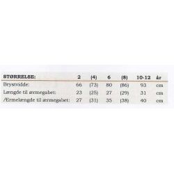 Tonar - Strikkeopskrift slges kun sammen med garn