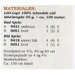 Mjoll - Strikkeopskrift slges kun sammen med garn