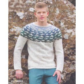 Isrond - Strikkeopskrift slges kun sammen med garn