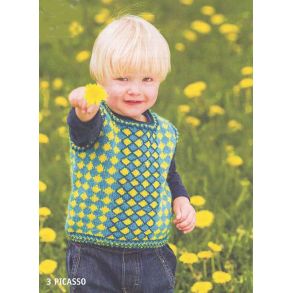 Picasso - Strikkeopskrift slges kun sammen med garn