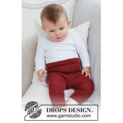 Strikkekit - Cutipie Pants str 0/1 mdr - 2 r. 