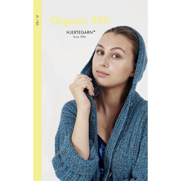 Organic 350. Katalog nr. 175 / 17 fra Hjertegarn.