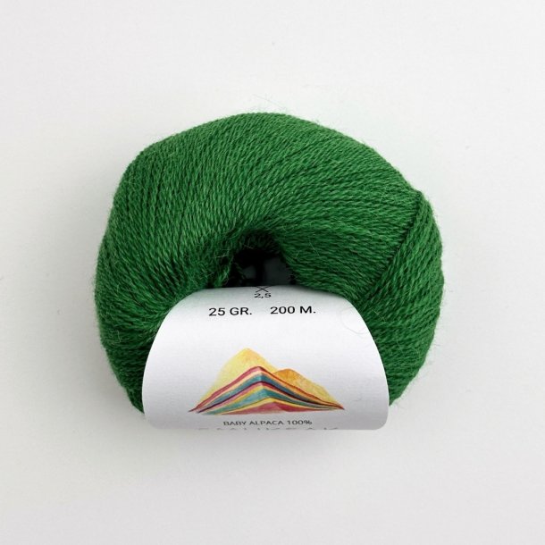 Baby Alpaca 100% - 25 g - Smuksak 1801 - Kelly Green
