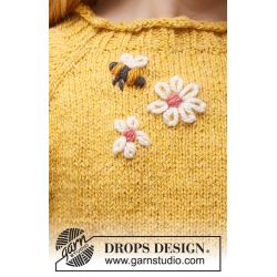 Strikkekit - Bee Season Jumper - Str 11/12 r