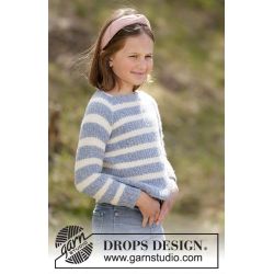 Sky Stripes Jumper - 2 til 6 r