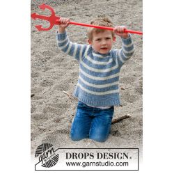 Sky Stripes Jumper - 2 til 6 r