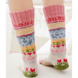 Strikkekit - Pskestrmper