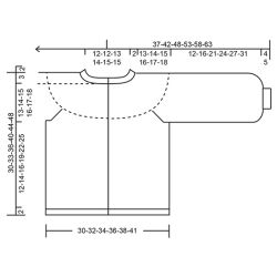 Candy bar jacket - 2 til 4 r