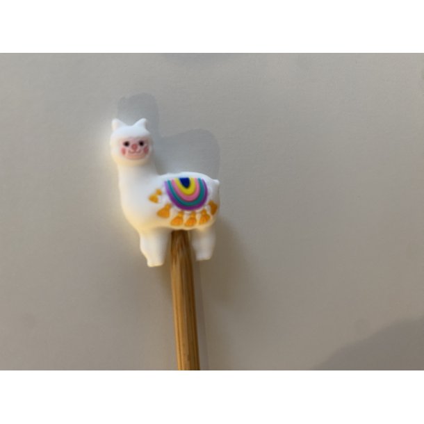 Maskestoppere silikone Lille Alpaca, Hvid
