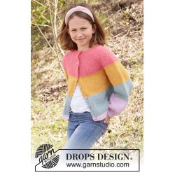 Candy bar jacket - 2 til 4 r