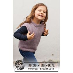 Strikkekit - Lavender Smiles str 2-8 r