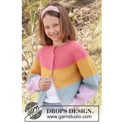 Candy bar jacket - 2 til 4 r