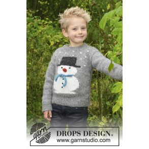 Strikkekit - Frosty's Christmas i Drops Air str 11/12 r
