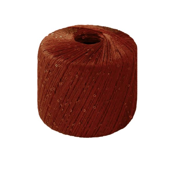 Lana Gatto - Paillettes 31160 - Rust r&oslash;d med rust r&oslash;de paillettes