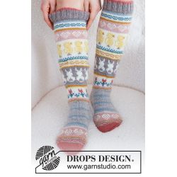 Strikkekit - Easter Dance Socks Str 35-43