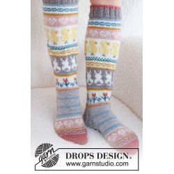 Strikkekit - Easter Dance Socks Str 35-43