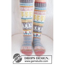 Strikkekit - Easter Dance Socks Str 35-43